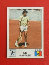 PANINI SPORT VEDETTES ILIE NASTASE # 201 ROUMANIE TENNIS  1974