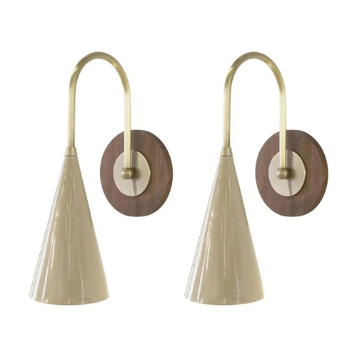 Paire appliques murales - d'appliques,
