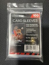 100 sleeves Ultra PRO transparentes souples - Pokemon Yu-Gi-Oh DBZ Magic MTG
