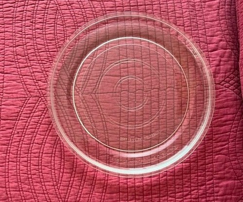 Plateau tournant verre - plateau, pour