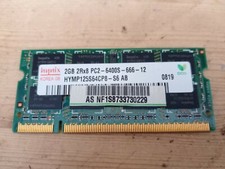 Mémoire Pc Portable 2Go DDR2