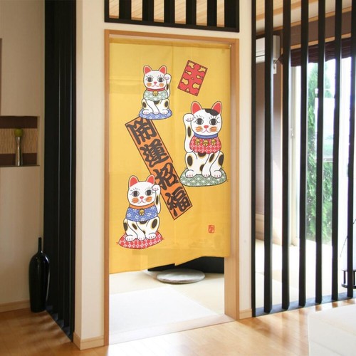 Rideau japonais lucky - japonais, cat