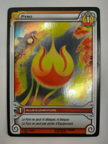 Jeton pyro foil série - foil,