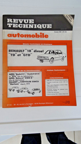 Rta 415 octobre - n°,