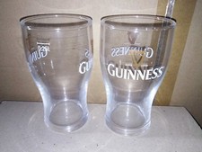 5 verres bière Guinness 25cl 
