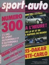 SPORT AUTO n°300 01/1987