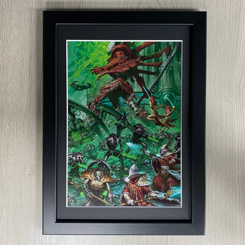 Art encadré necrons eldar - art,