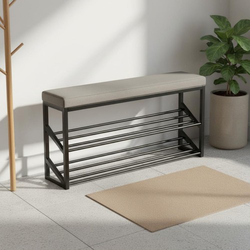 Banc chaussures avec assise - à,