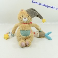 Peluche d'activité ours FEHN