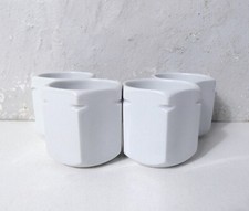 4 anciens pots de yaourt YALACTA vintage