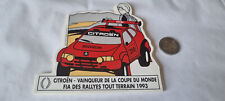 Autocollant/Sticker  RALLYE CITROEN VAINQUEUR 1993