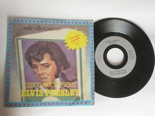 ELVIS  disco rock story- 45t