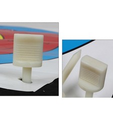 10 pièces broches de cible de tir à l'arc efficaces pour cible paille en mouss
