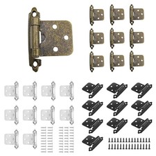10pcs Fermeture Automatique Chasse Armoire Charnière Résistant Porte Placard