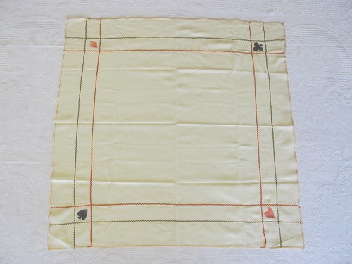 Tablecloth card table bridge - card,