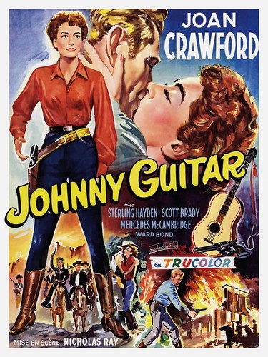 Johnny guitar affiche film - johnny,