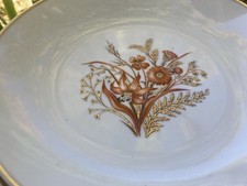 bernardaud limoges Décor Jeannette. Six Petites Assiettes Creuses