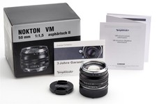 Voigtländer Nokton 1.5/50Mm Noir ASPH. II VM M.C.