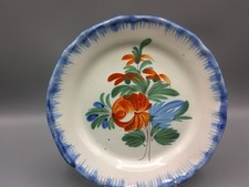 ASSIETTE FAIENCE AUVILLAR 19°