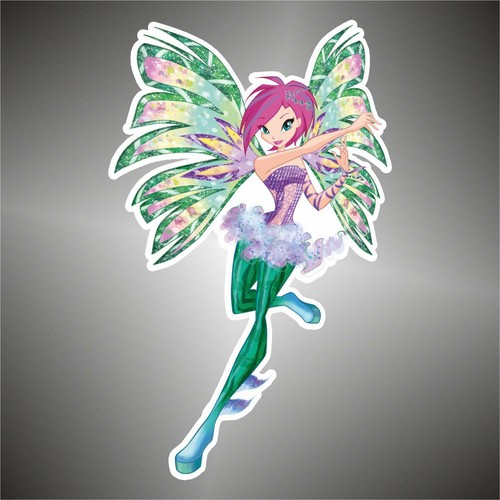 Autocollant winx tecna decal - winx,