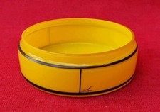 Art déco 1930 - Ancien Vide poche Peint sur verre signée Kolen - bonbonnière   