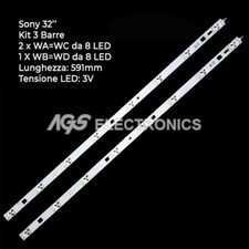 KIT 3 BARRES DE BANDES LED