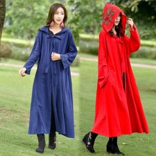 Femme Ethnique Long Cape