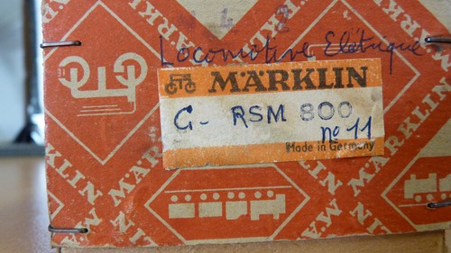 Märklin rsm800 locomotive - rsm800,