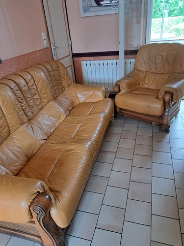 Vend canape places et 2 - canape,