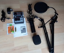 KIT STUDIO AUDIO MICRO USB +MIXEUR ENREGISTREUR Xenyx 302USB