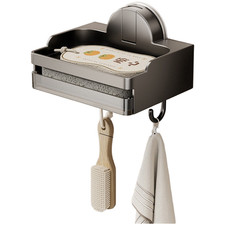 Porte-savon ventouse mural