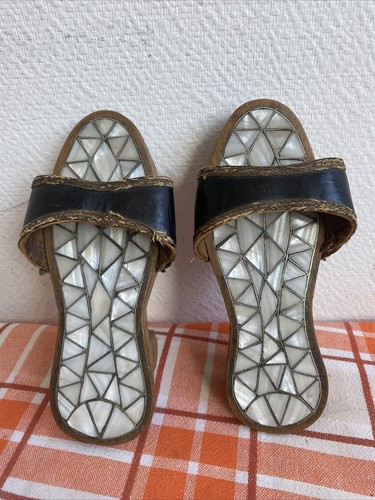 Ancienne paire sabot turc - sabot,