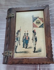 RARE GRAND COFFRET BOIS EN