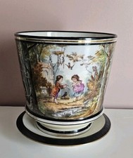 Jardinière Porcelaine  décor