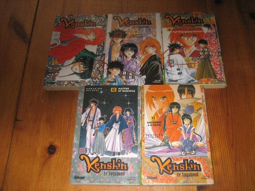 Lot mangas kenshin le - lot,