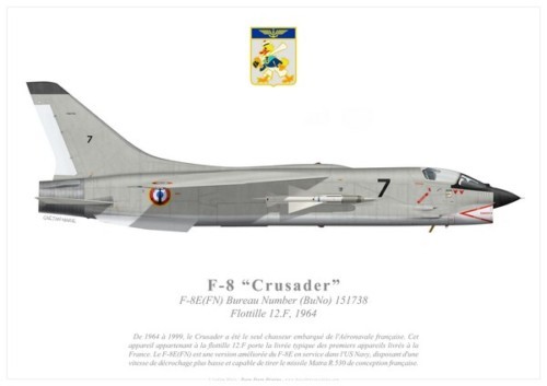 Print crusader - f-8e(fn),