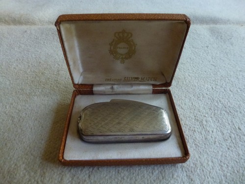 Briquet gaz silver match metal - gaz,