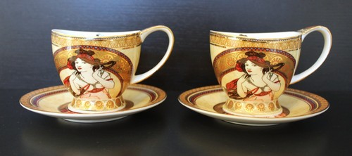 Duo tasses thé - de, à