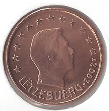 LUXEMBOURG 2002 5 CENTIMES