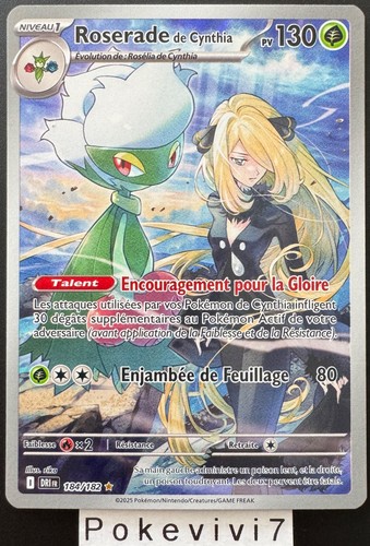 Carte pokemon roserade - carte,