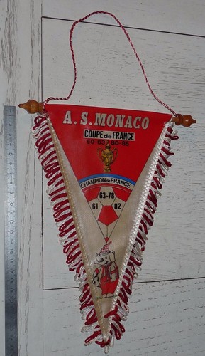 Fanion football monaco 1985 - football, as