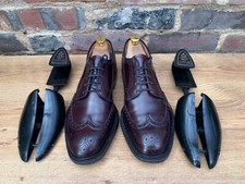 Church's Chaussures Homme Grafton Richelieu UK 7.5 G US 8.5 Ue 41.5 Bordeaux -