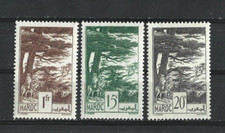 MOROCCO French 1939. Complete set 3 new stamps **. - Forêt de cèdres,     (5040)