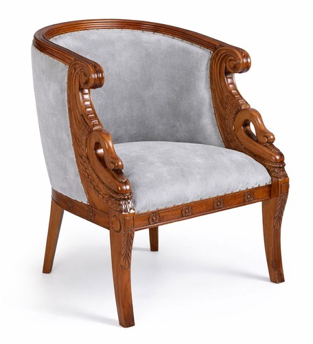 Fauteuil empire acajou - empire,