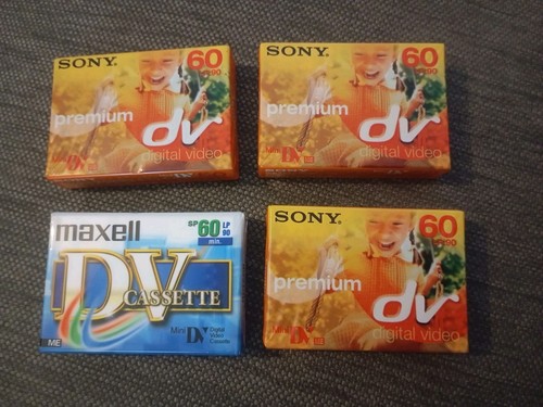 Lot cassettes mini 3 - mini, dv