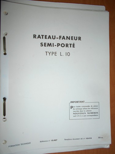 Someca rateau faneur - l10,