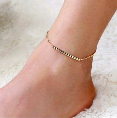Chaîne bracelet cheville - de,
