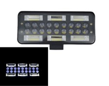 1x 10-30V LED Laser Phare 126W