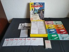 Jeu De Société vintage une soirée de meurtre Enquête Dans Le Passé Liv Offerte !