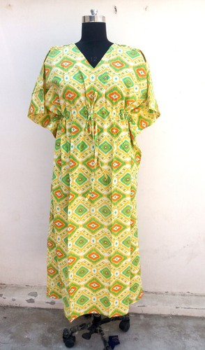 Kaftan vert clair indien - kaftan,